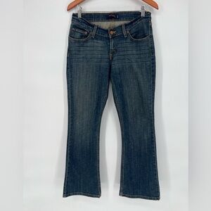 Levi's 528 Jeans Curvy Cut Boot Cut Dark Size 7